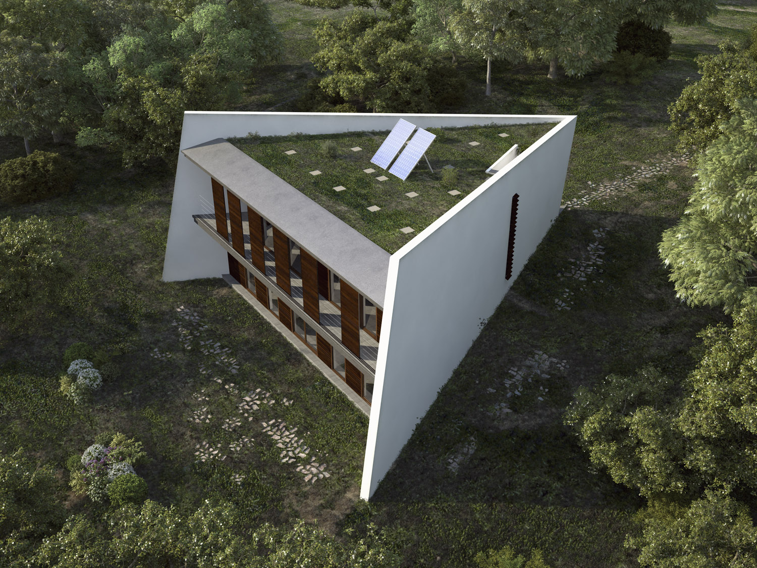 Eco house – en kombination av hi tech och miljö