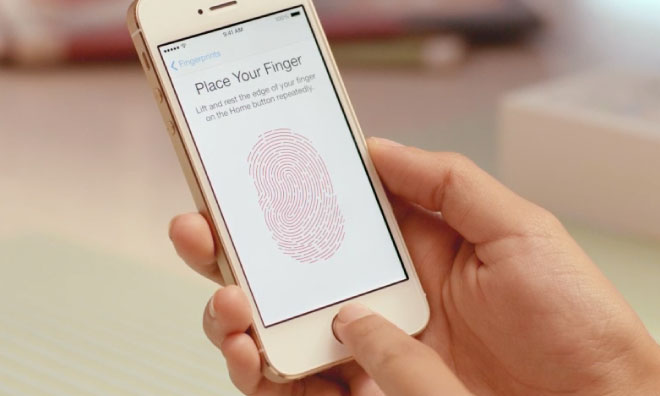 Fingeravtrycksläsare i nya iPhone