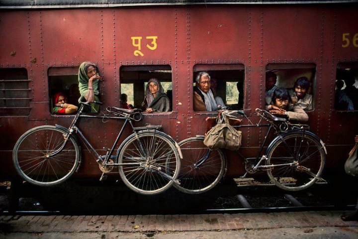 Cykel på tåget
