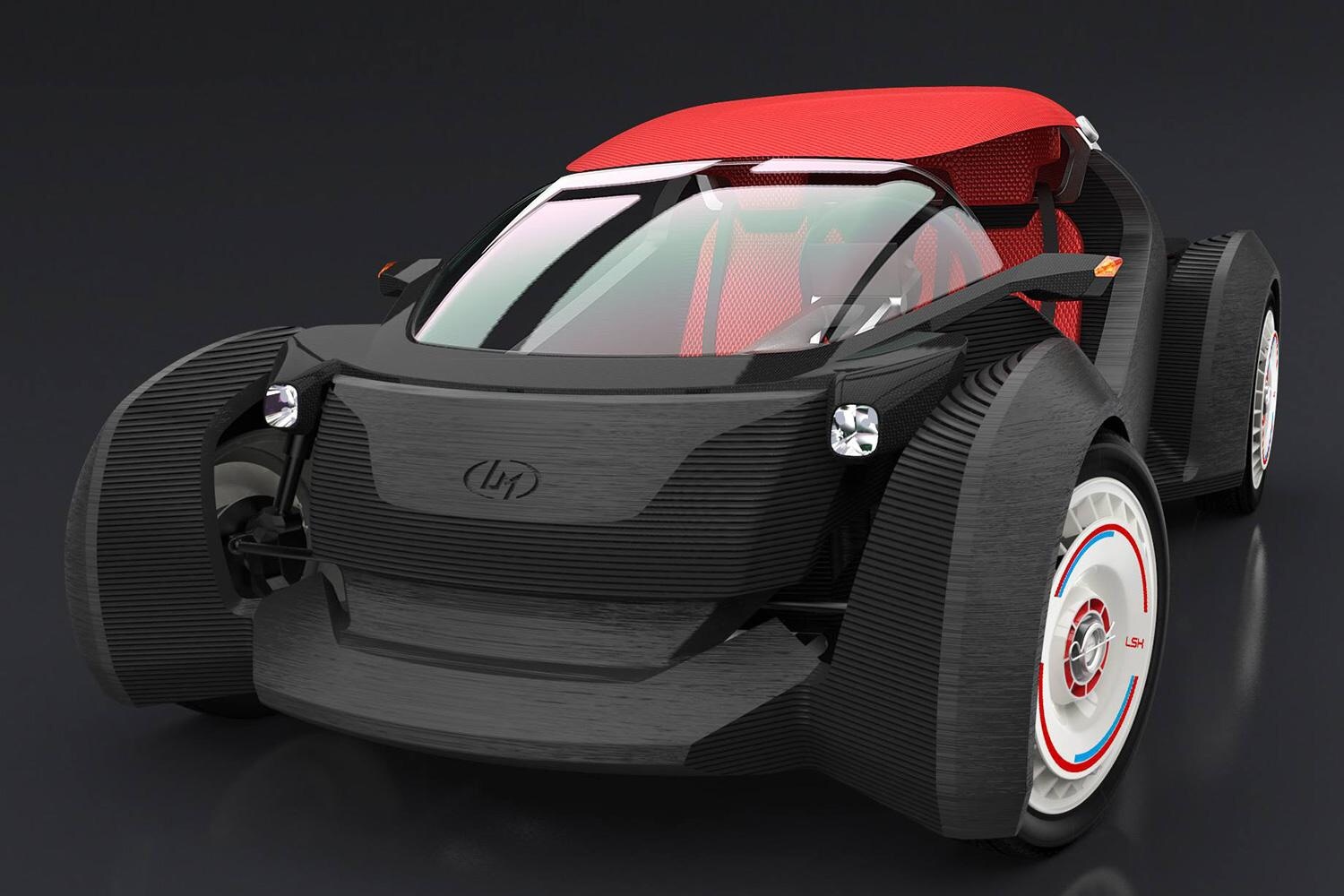 Framtidens elbil är här- direkt från 3D printern!