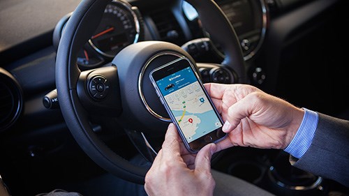 Drivenow - bilpool via app