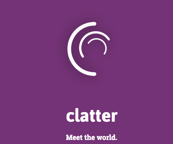 Chatta om ämnen med Clatter