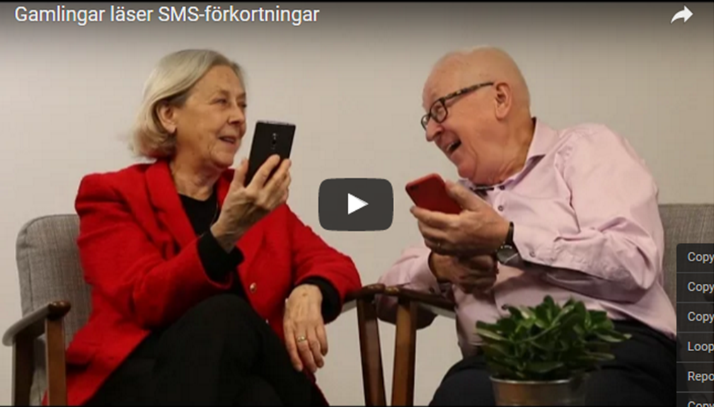 UR - Äldre tolkar ungdomars SMS