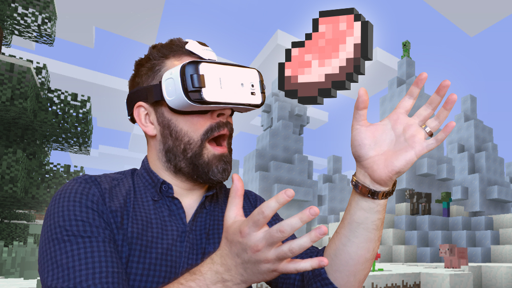 Minecraft i VR