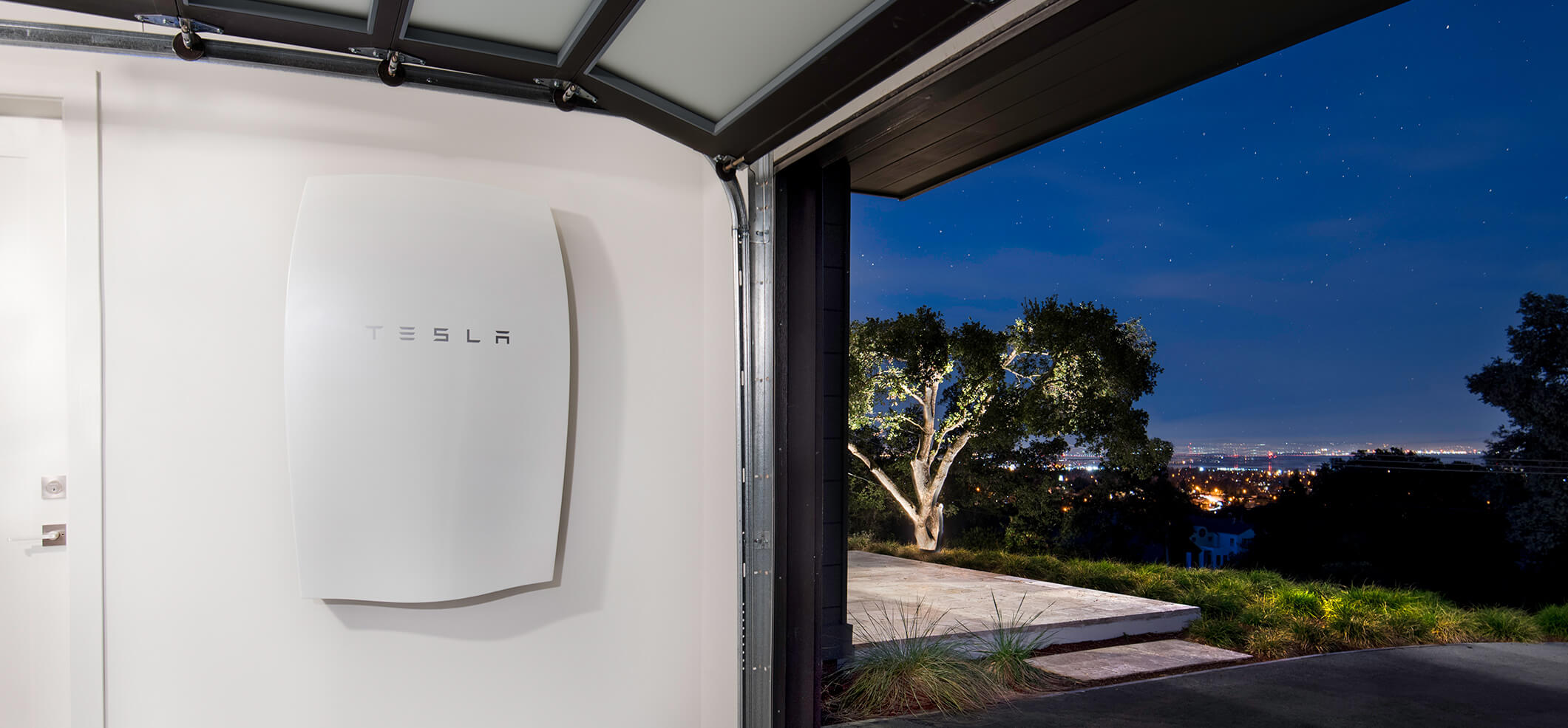 Teslas hembatteri i Australienska hem