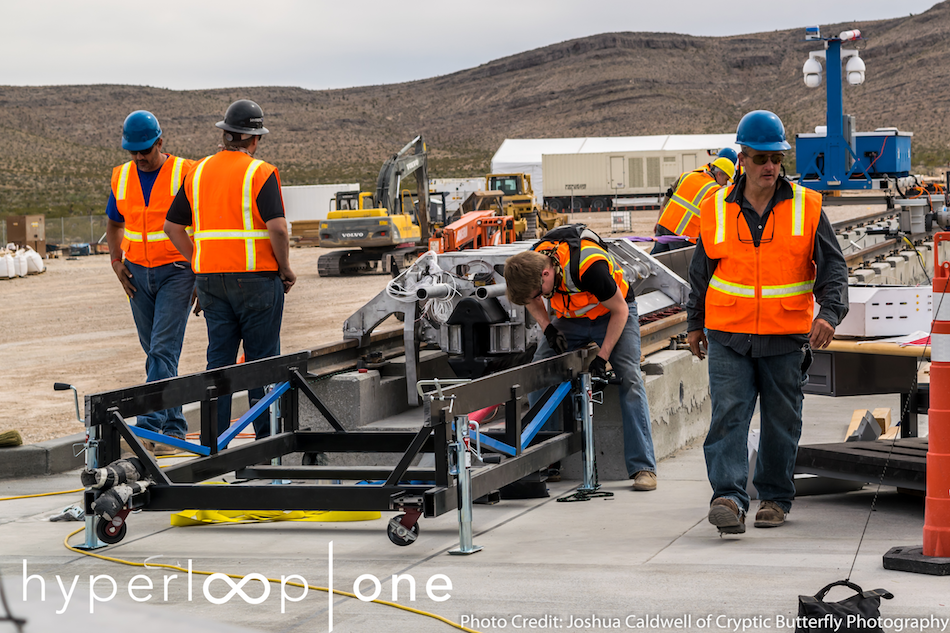 Lyckat test för Hyperloop
