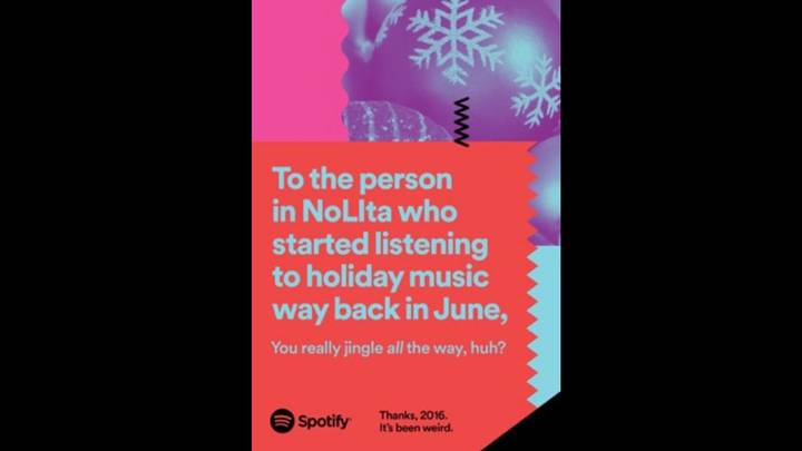 Spotify kampanj med glimten i ögat
