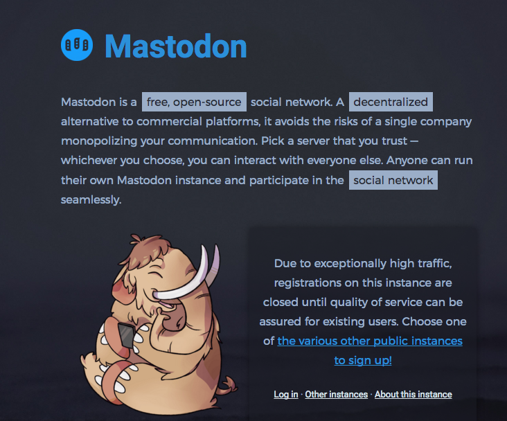 Mastodon – distribuerat socialt nätverk