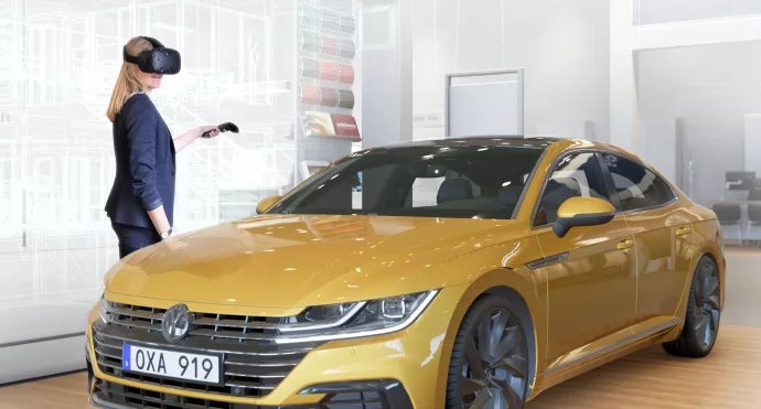 Volkswagen säljer bil med hjälp av VR-teknik