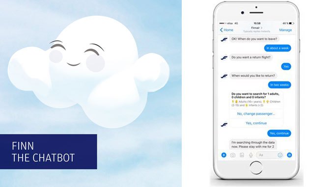 Chatbot säljer flygbiljetter