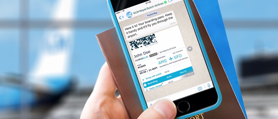 KLM lanserar WhatsApp Business Account