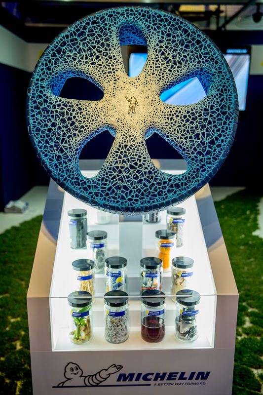 Framtidens däck är 3D-printade enligt Michelin