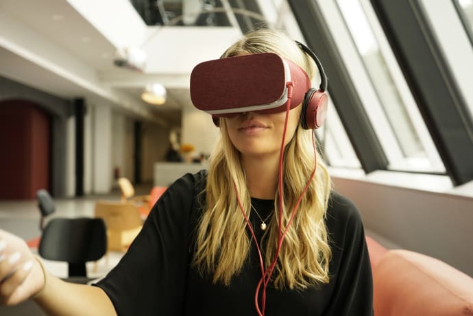 VR-app för att hålla unga förare fokuserade bakom ratten