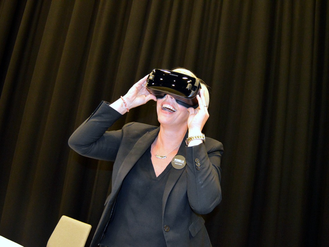 Flyg till konferensen med VR