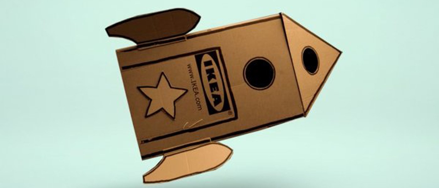 Ikeas senaste AR-app gör kartonger till leksaker