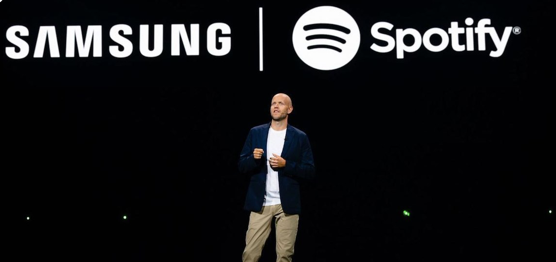 Spotify blir musikpartner till Samsung