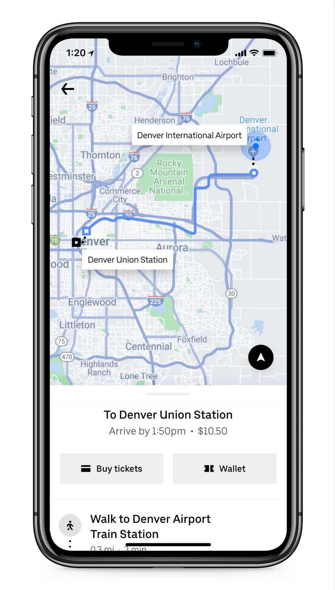 Betala bussresan med Uber