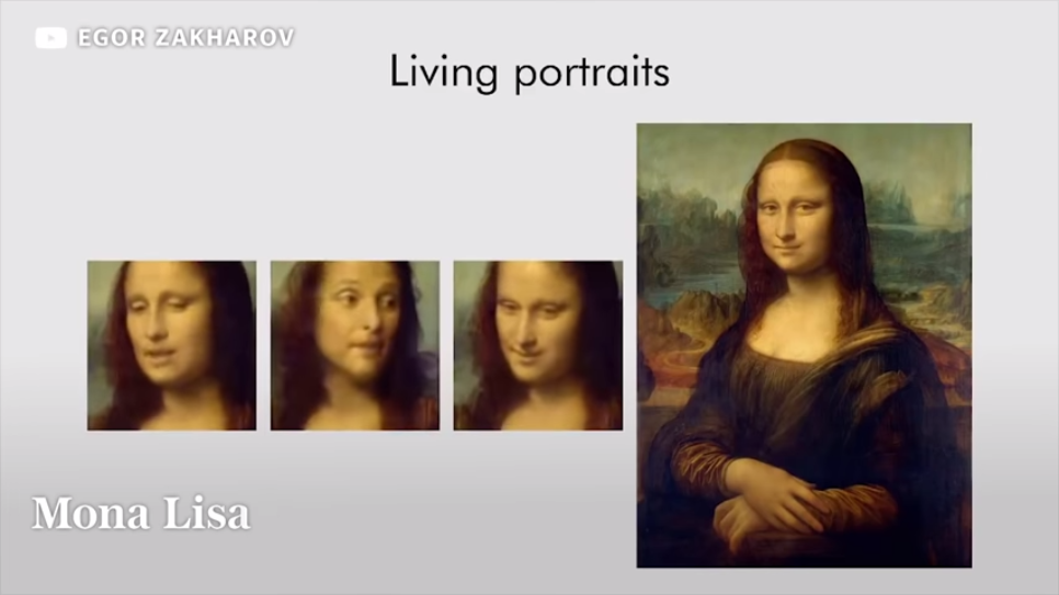 Mona Lisa lever med AI