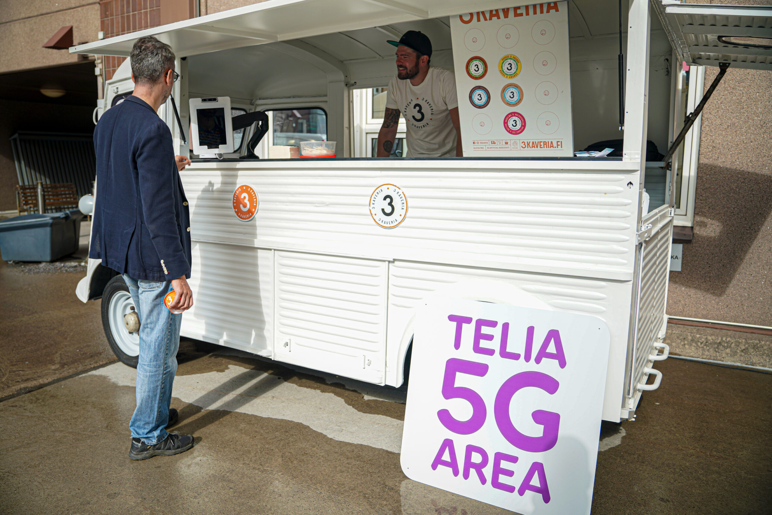 Telia testar ansiktsbetalning över 5G