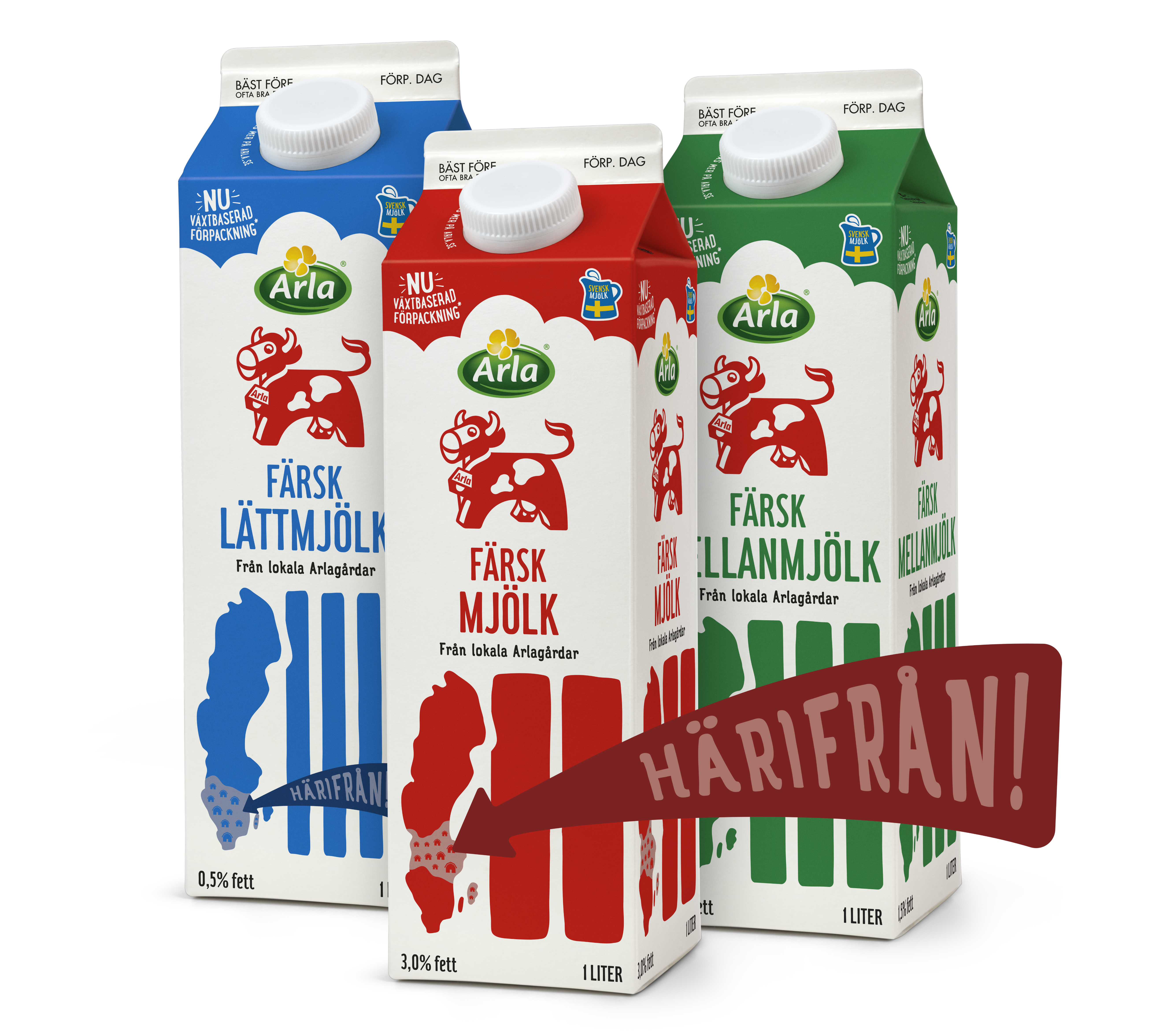 Mjölk får tydligare ursprungs-märkning