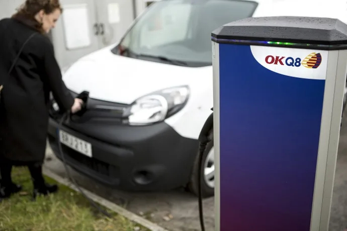 OKQ8 satsar på elbilsladdning