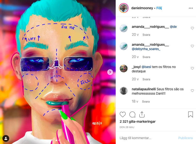 Instagram tar bort AR-filter