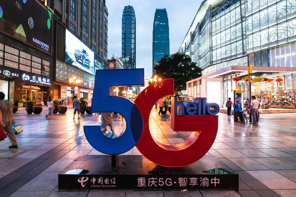 Premiär för 5G i Kina