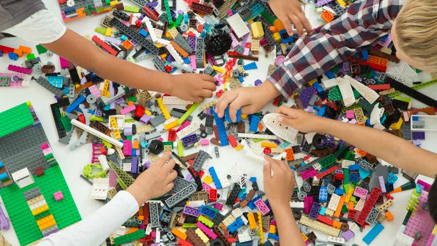 LEGO framtid utan plast