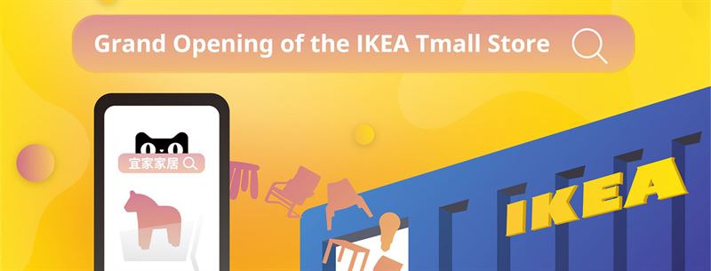 Ikea börjar sälja möbler på Tmall