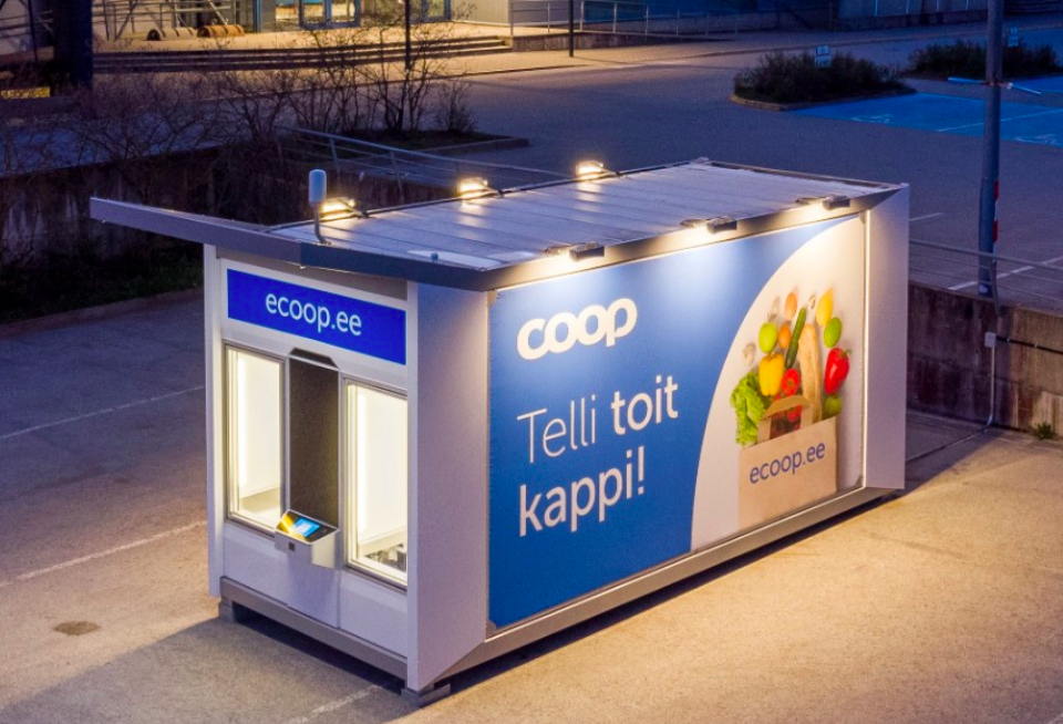 Coop Estland använder Cleverons shoppingrobot