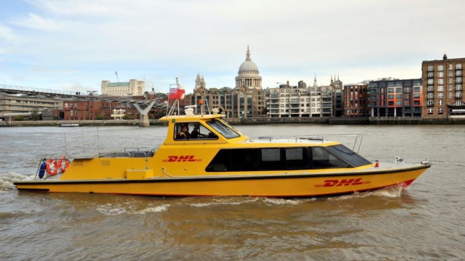 DHL Express lanserar båttransporter i London