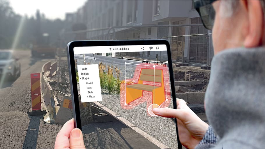 Helsingborgs stad använder AR-baserad app för medborgardialog