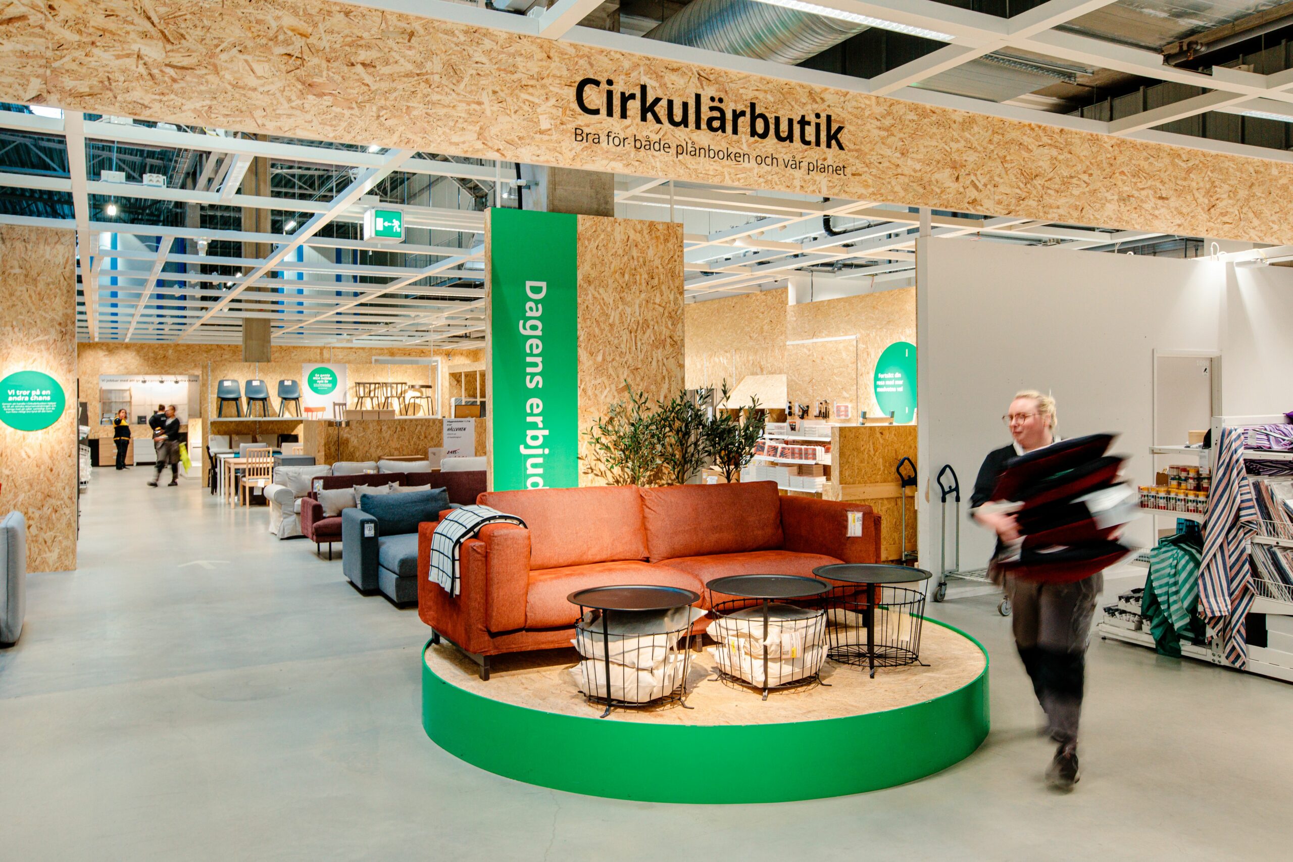 IKEA öppnar Cirkulärbutiken i alla sina varuhus