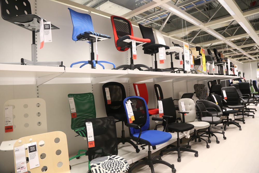 Ikea hyr ut möbler till företag
