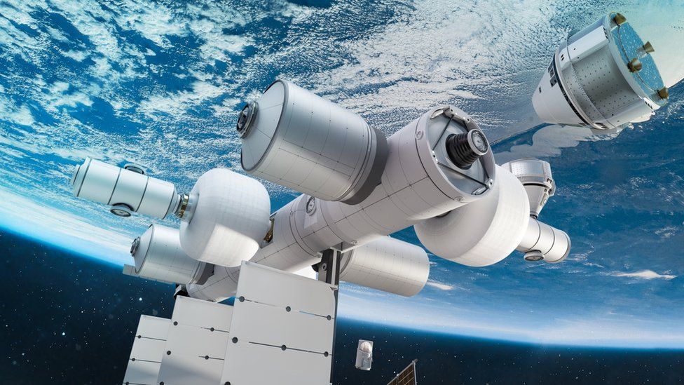 Blue Origin planerar privat rymdstation