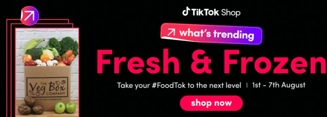 Köp mat via TikTok