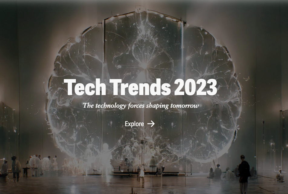 Tech trender 2023 från Deloitte