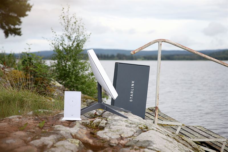 Starlink börjar säljas i Sverige