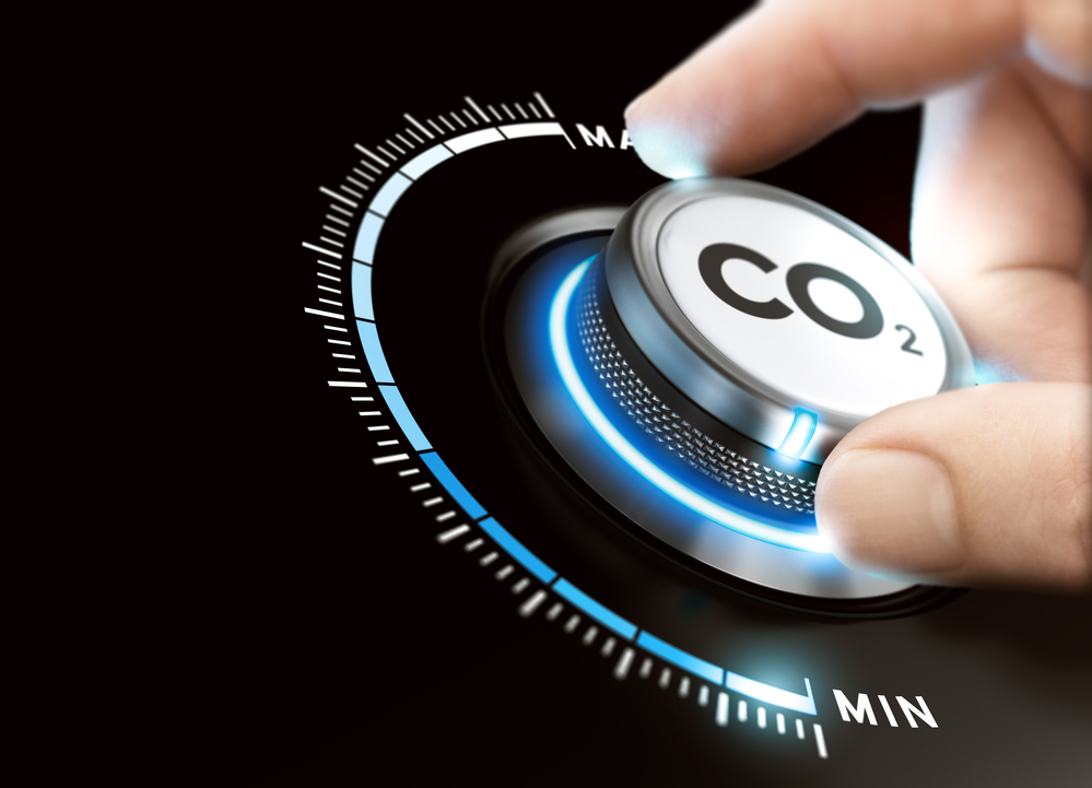 Avskilja koldioxid vid utsläpp