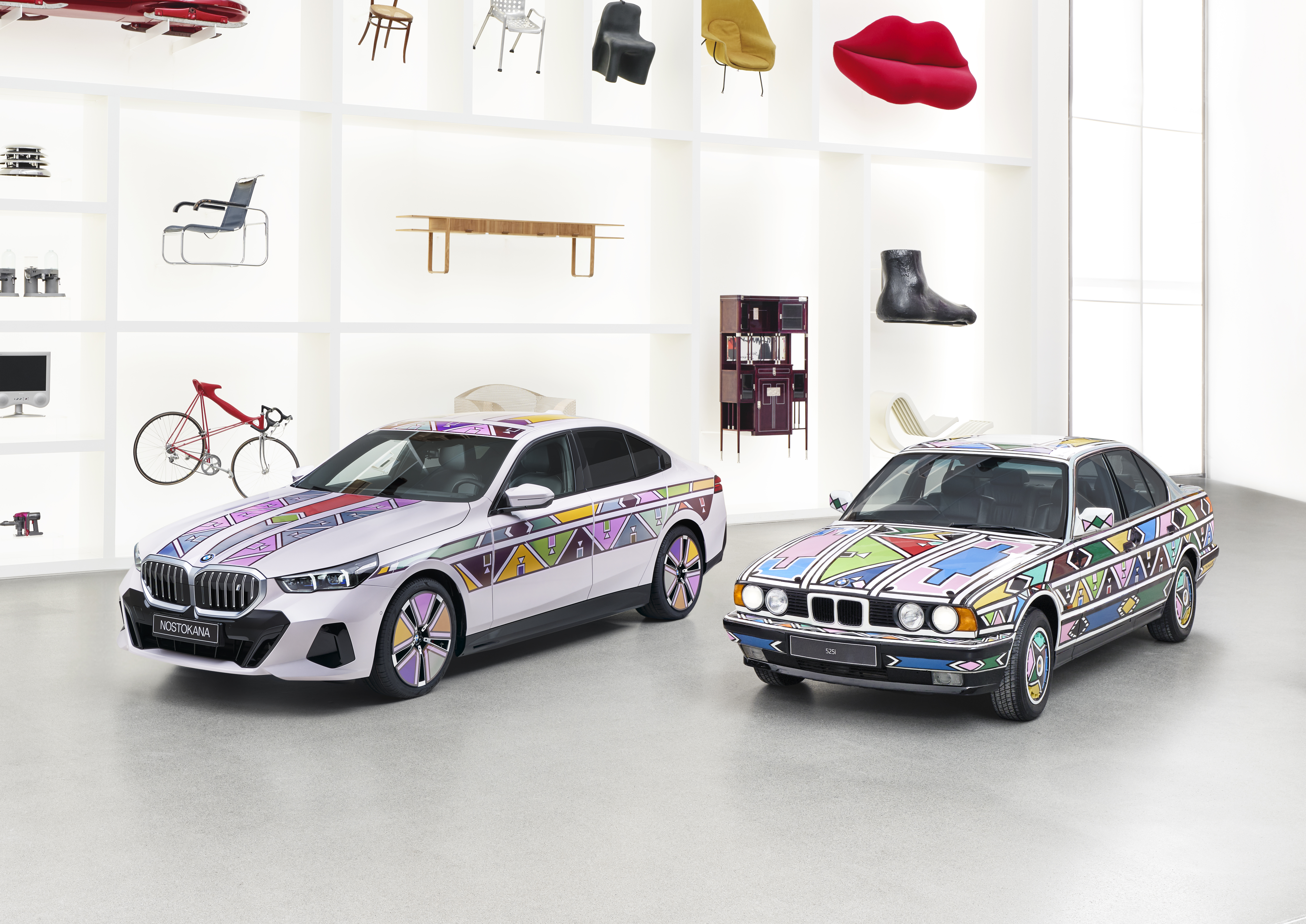 Konstnärlig BMW kan ändra färg