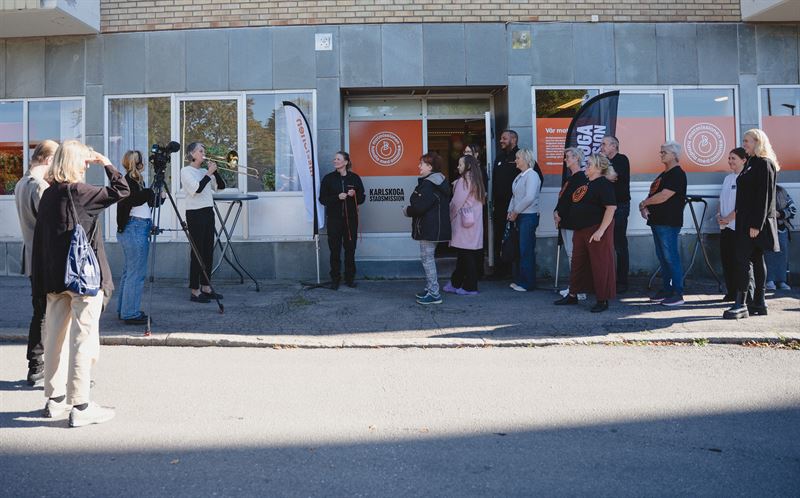 Första sociala matbutiken i Värmland