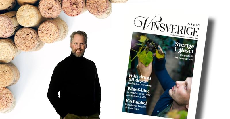 Svenskt vin får egen tidning