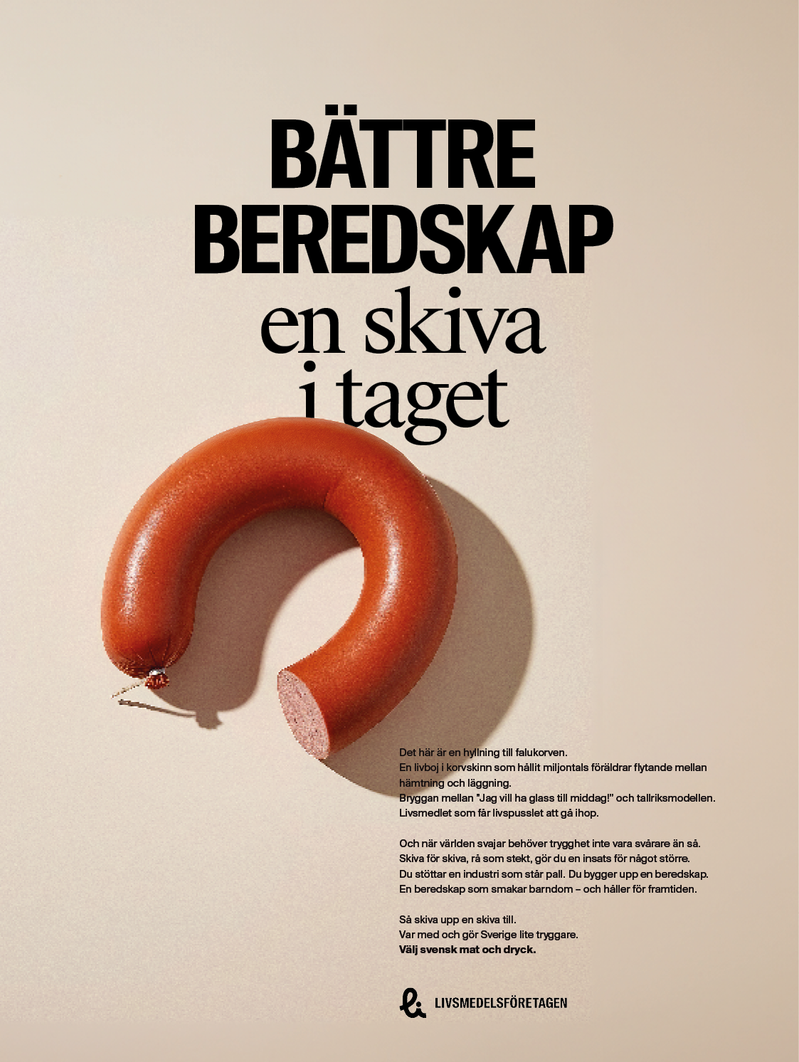 Kampanj för livsmedelsberedskap