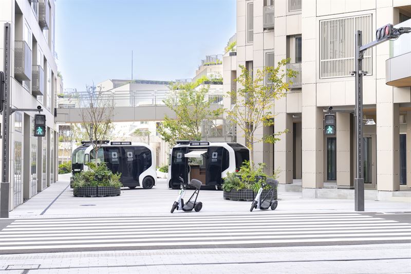 Toyotas framtidsstad Woven City officiellt öppnad