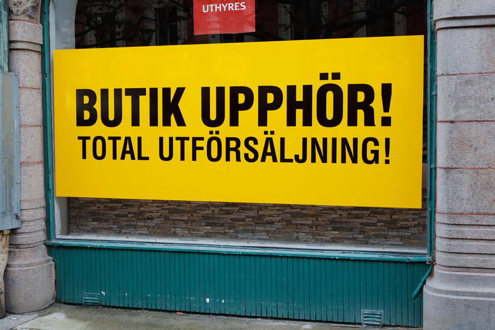 Kedjebutiker fortsätter minska, obemannat ökar