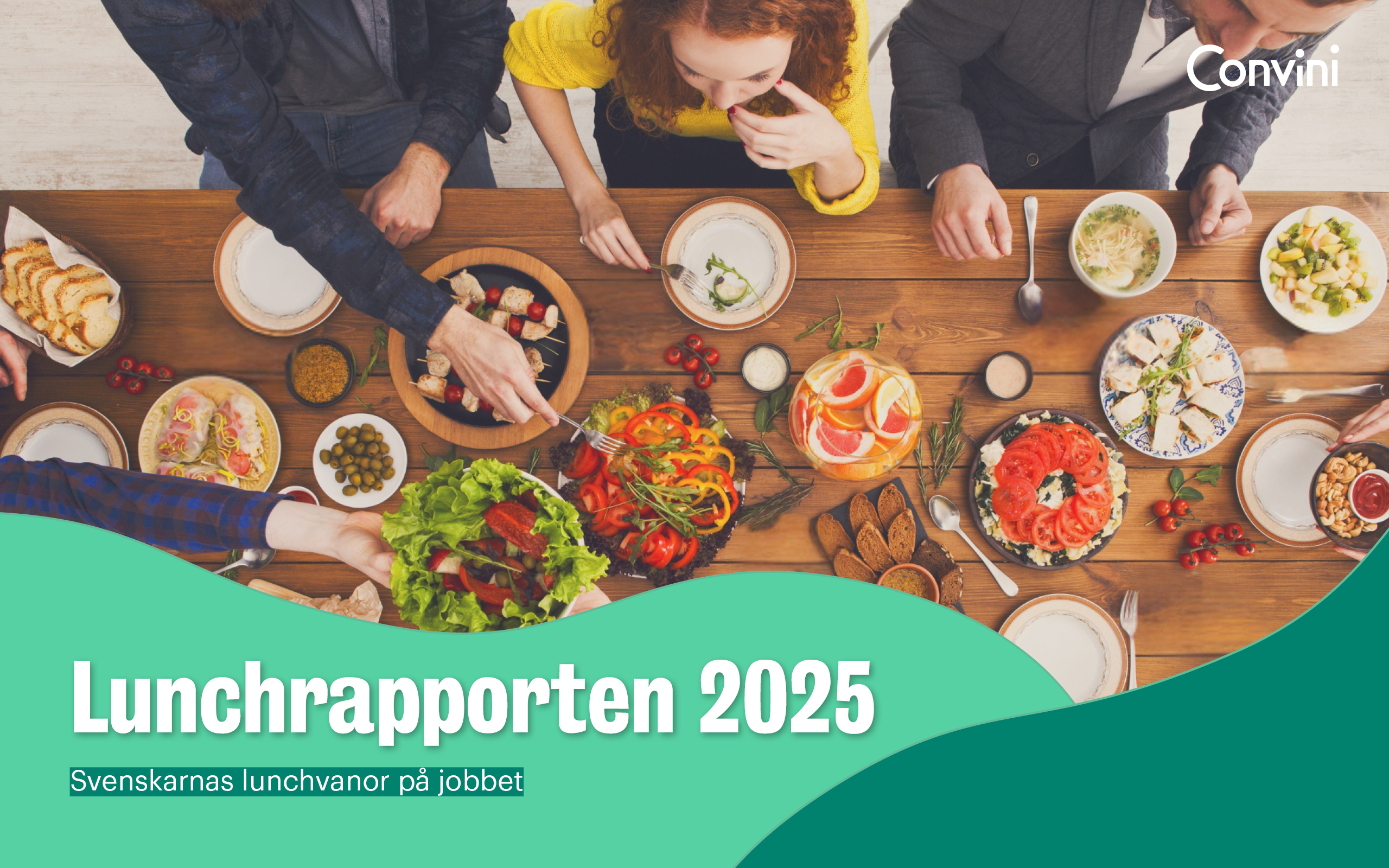 Lunchrapporten 2025: Svenskarna stressar genom lunchen