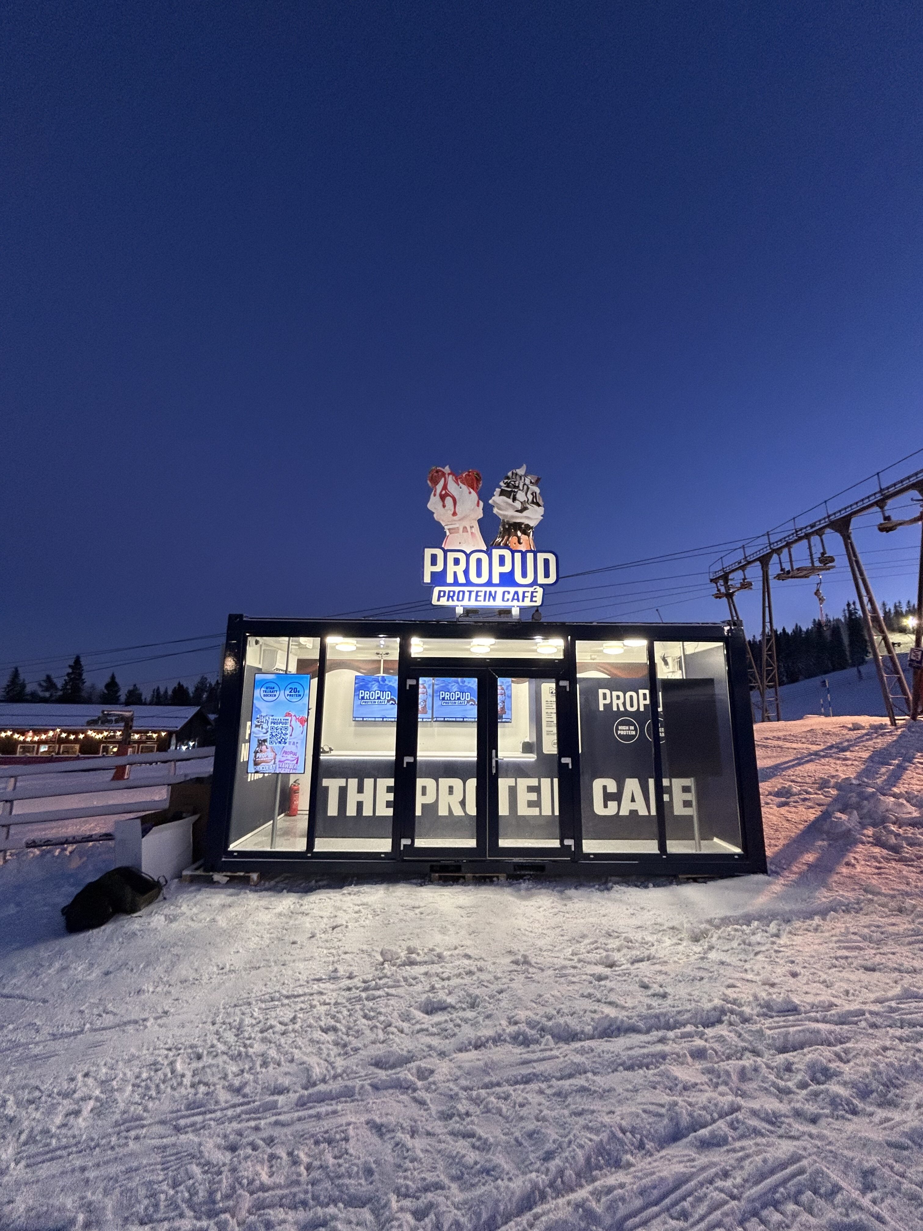 Protein Café i fjällen