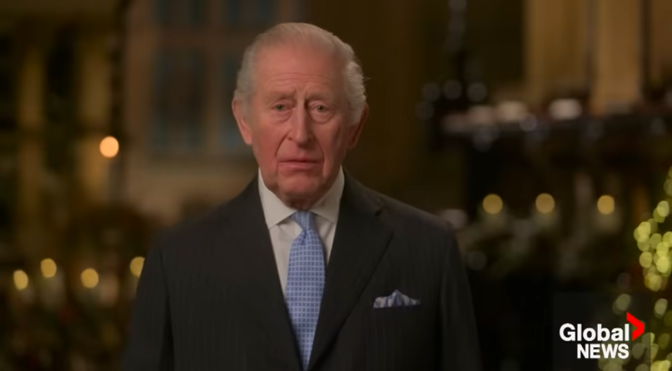 Kung Charles tal i VR