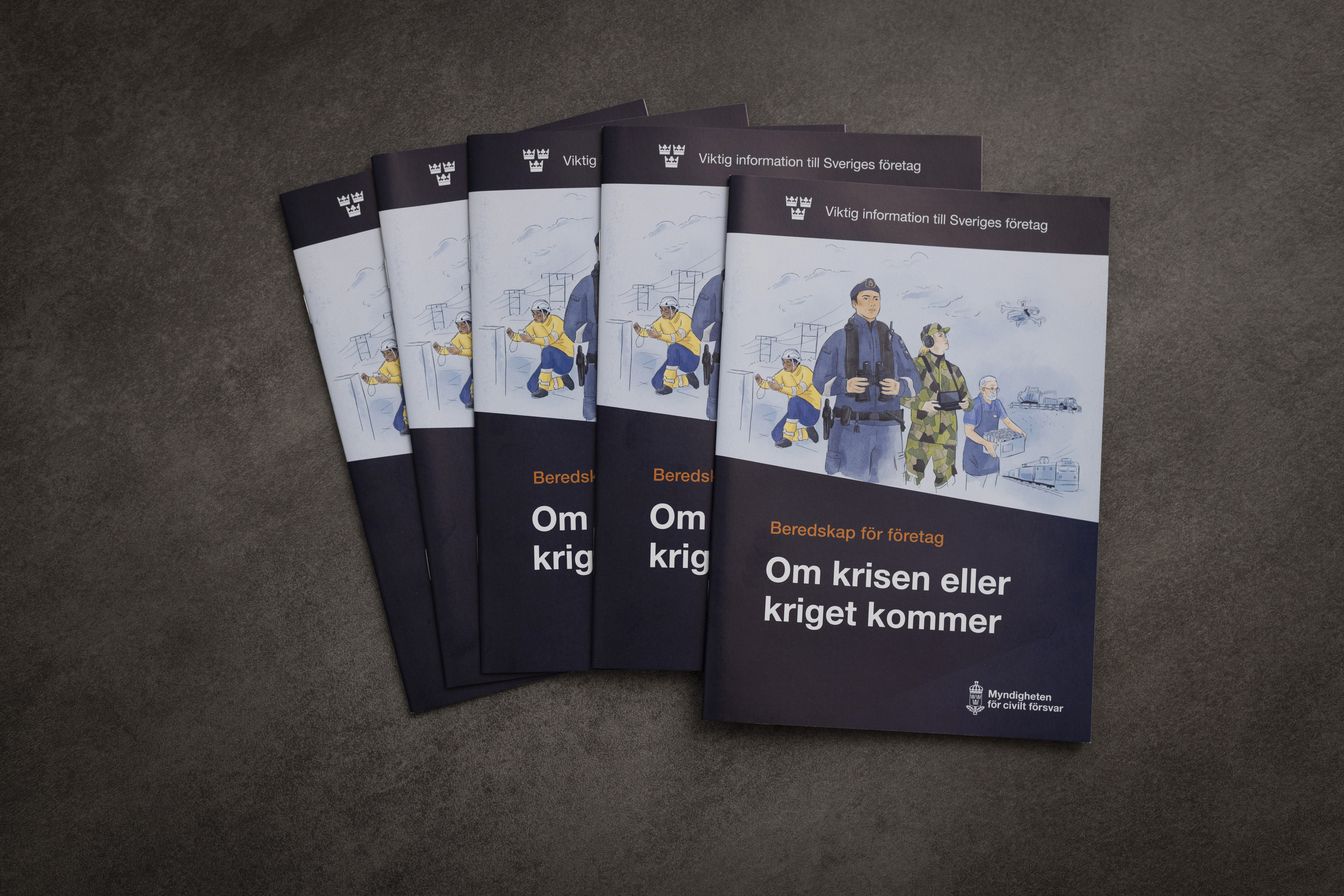 Ny broschyr ska stärka företagens beredskap vid kris och krig