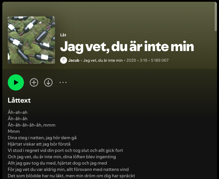 AI-genererad hitlåt toppade Spotify men stoppades